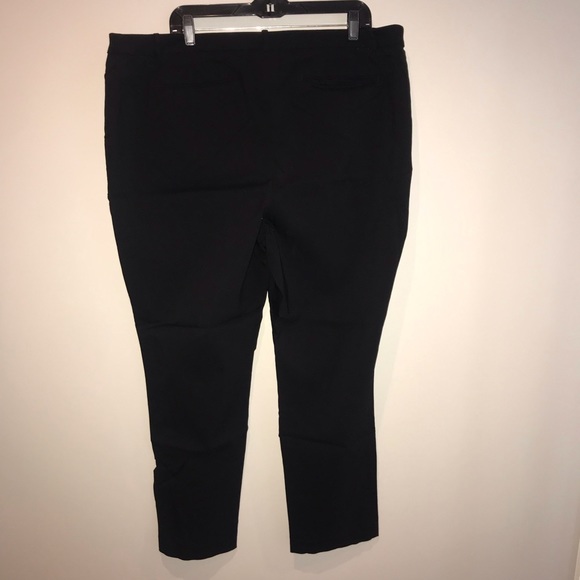 Lane Bryant Sexy Stretch Black Dress Pant 22 Reg - Picture 2 of 4